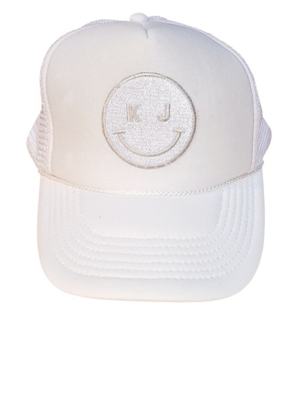 KJ Smiley Trucker Hat SNAPBACK